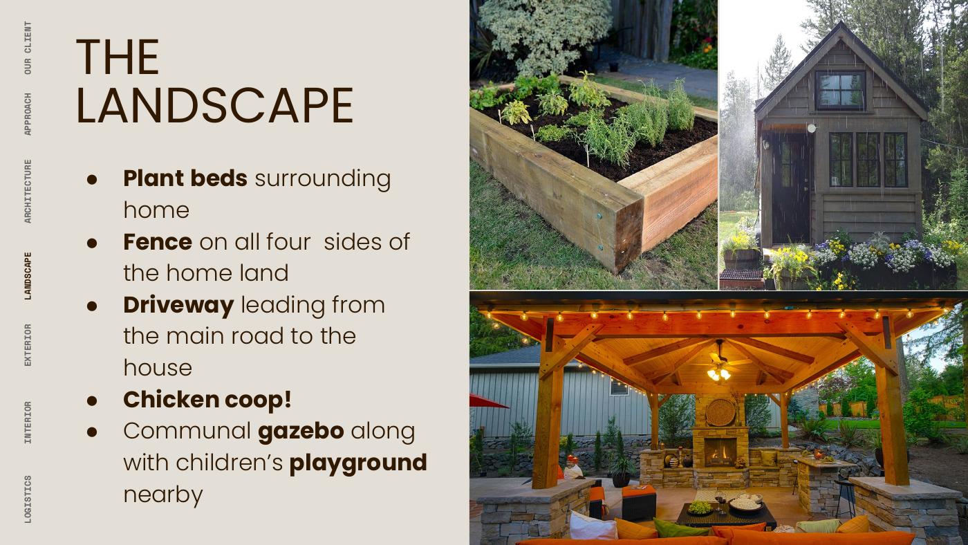 The Chef's Corner presentation slide 7: Architecture